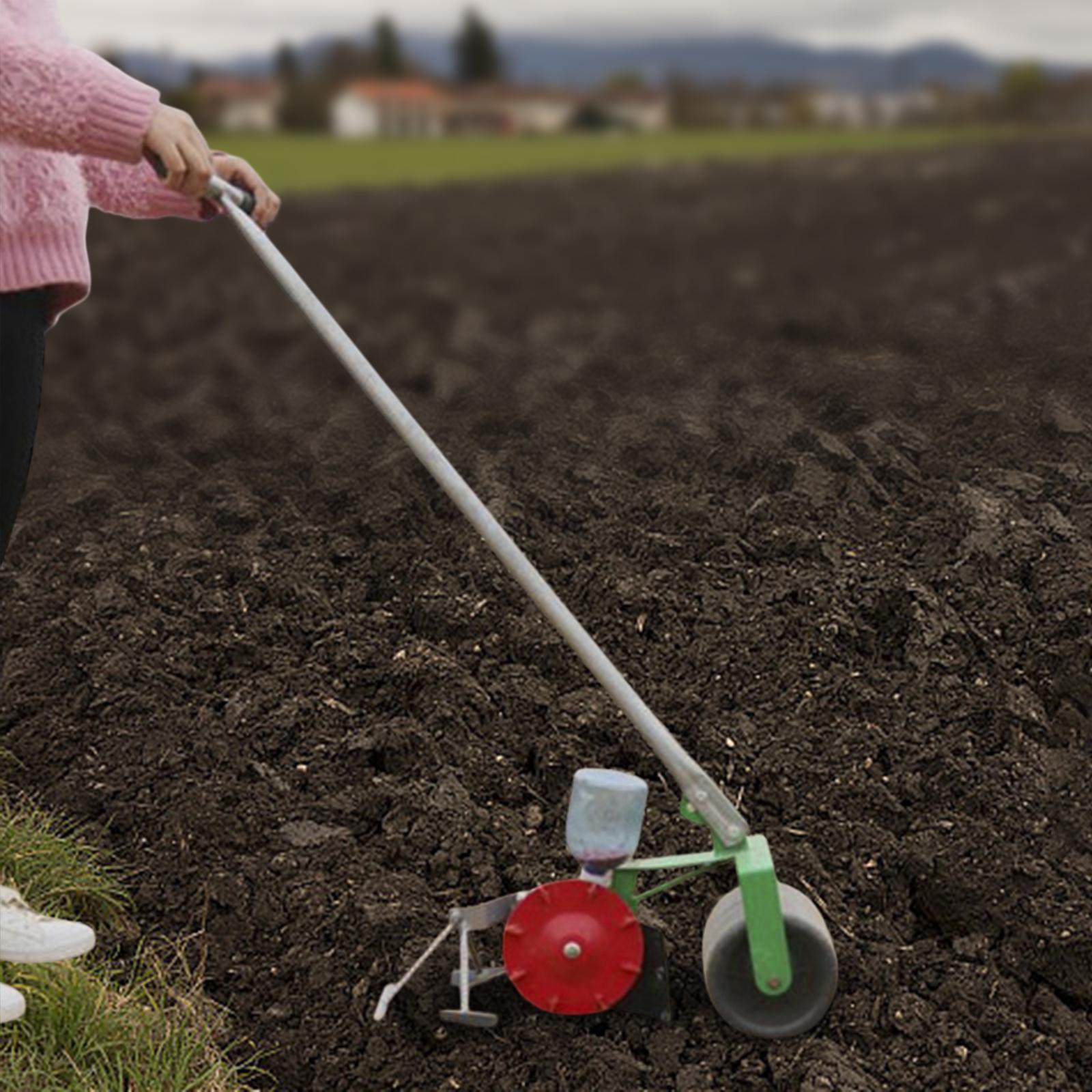 Vegetable Transplanter - Seminatrice a spinta manuale Seminatrice per