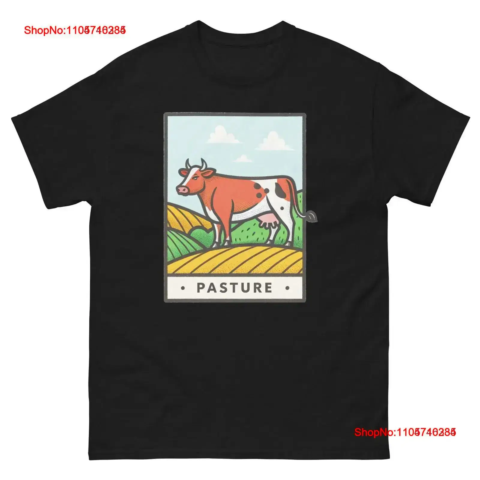 Agriculture.Farming Design - T-shirt Agricoltura Allevamento su Pascolo Vita