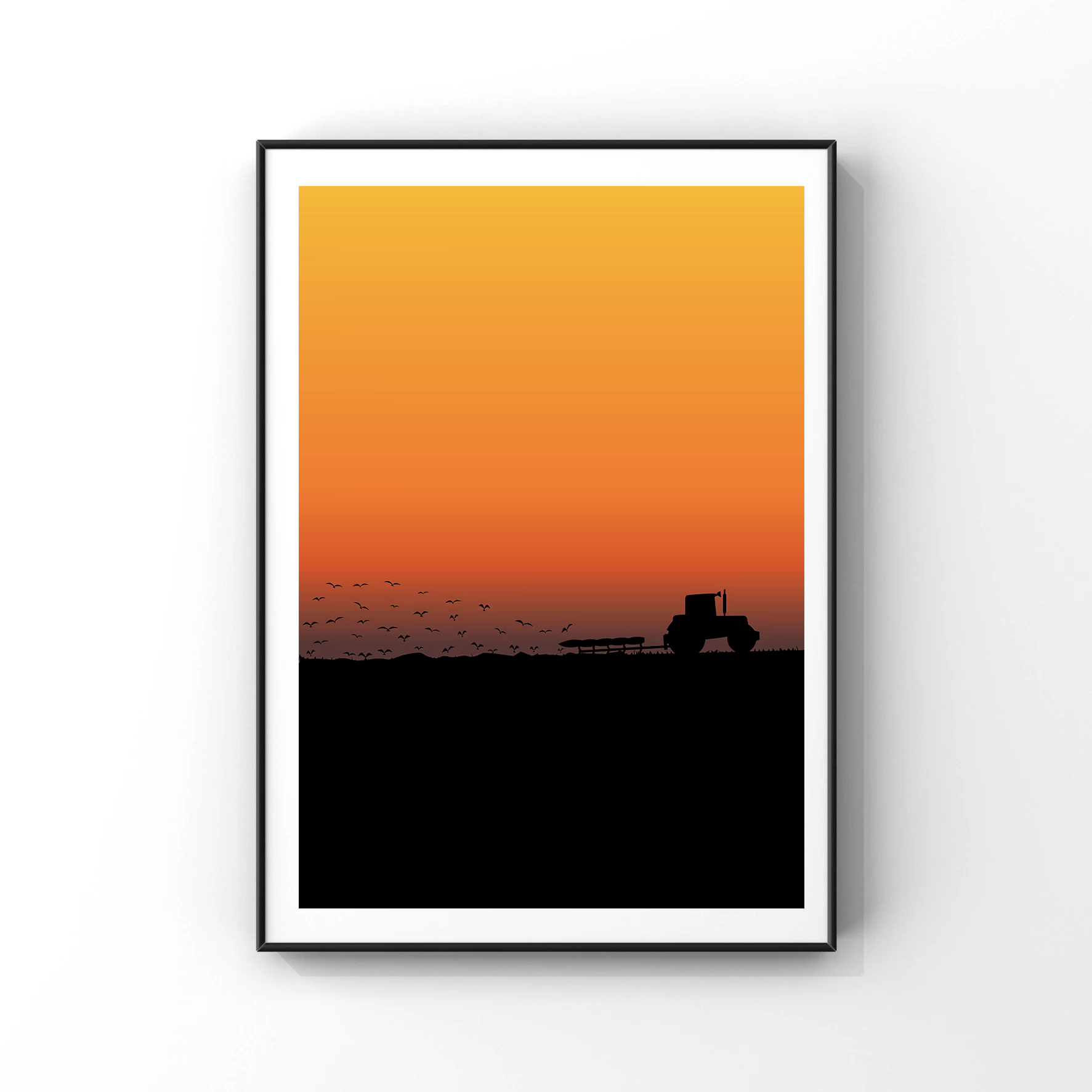 Trattore d'arte astratta che f - Farming Agriculture Pictures recensione e prezzo